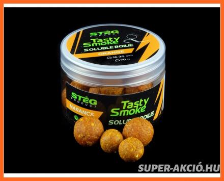 Stég Product Soluble Horgász Bojli 10-12mm Narancsos 70gr