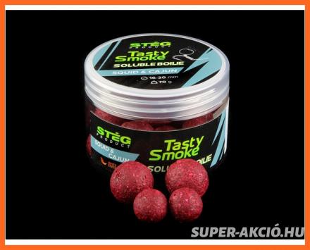 Stég Product Soluble Horgász Bojli 10-12mm Squid Cajun 70gr
