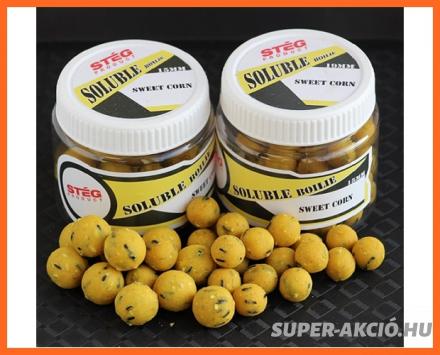 Stég Product Soluble Horgász Bojli 15mm 100gr Édes Kukorica