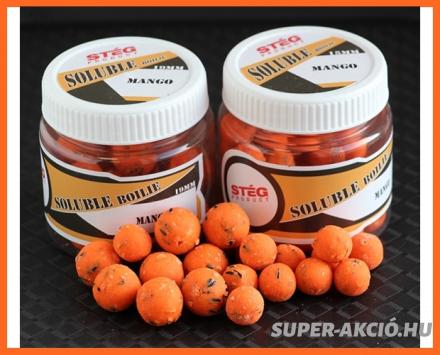 Stég Product Soluble Horgász Bojli 19mm 100gr Mangós