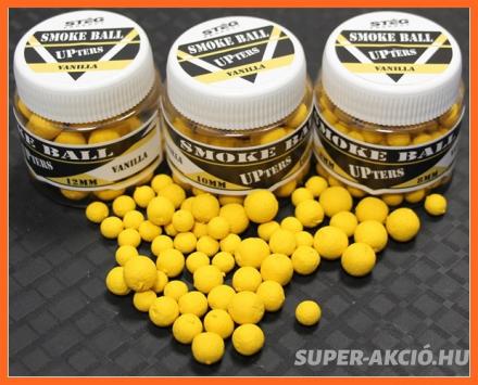 Stég Product Upters Smoke Ball Horgász Bojli 10mm Vaníliás 30gr