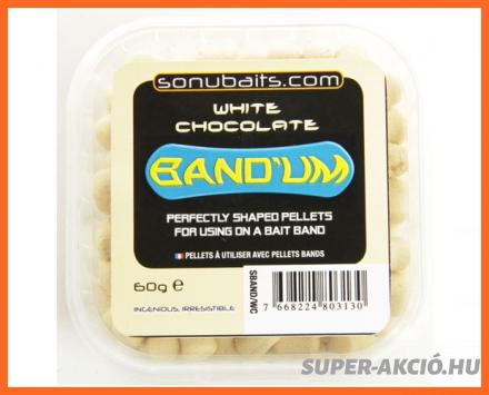 Sunubaits Bandum Süllyedő Horgász Pellet 9mm Fehér Csokis