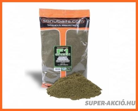 Sonubaits F1 Green 2kg, Verseny Horgász Etetőanyag