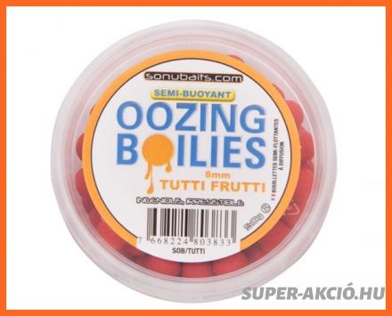 Sunubaits Semi Buoyant oozing Tutti Frutti Horgász Bojli 8mm