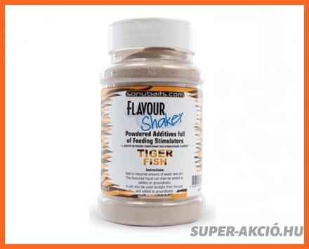 Sonubaits Shaker Flavour Tiger Fish Por Alapú Horgász Aroma
