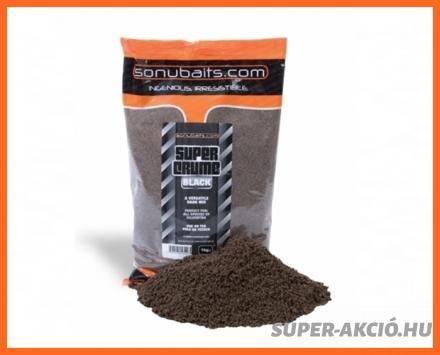 Sonubaits Super Crumb Black 1kg Verseny Horgász Etetőanyag