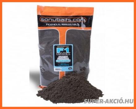 Sonubaits Supercrush F1 Dark 2kg Verseny Horgász Etetőanyag