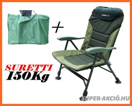 Suretti Quatro Q4 Horgász Szék Ajándék Hordozó Táskával