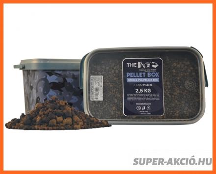 The One Spod Pva Horgász Pellet Mix Vödrös 2500g