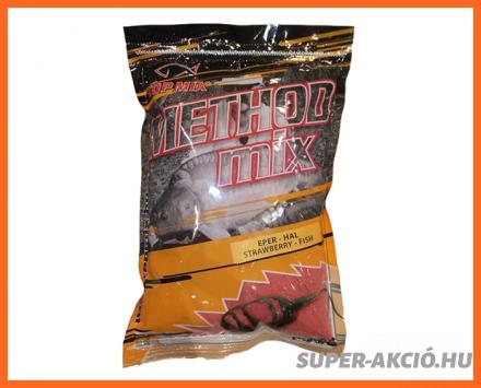 Top Mix Method Eper Halas 850gr, Horgász Etetőanyag