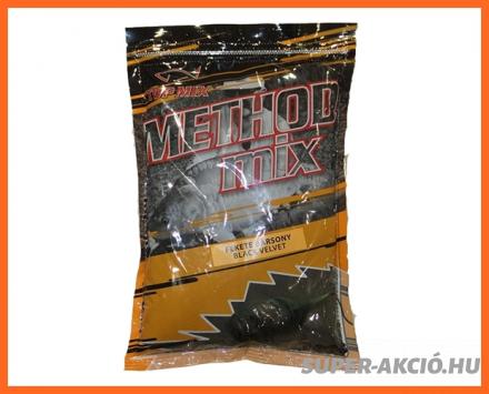 Top Mix Method Fekete Bársony 850gr, Horgász Etetőanyag