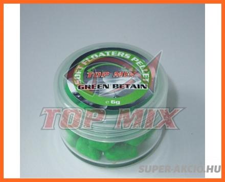 Top Mix Soft Floaters Betaine Green Lebegő Horgász Pelletek