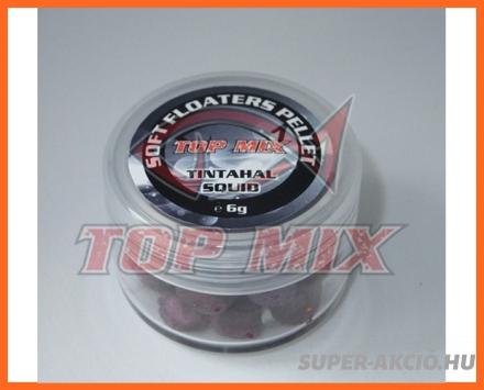 Top Mix Soft Floaters Fekete Tintahalas Lebegő Horgász Pelletek