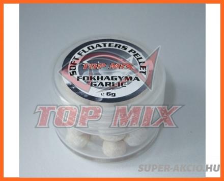 Top Mix Soft Floaters Fokhagymás Lebegő Horgász Pelletek