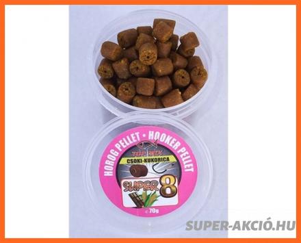 Top Mix Super 8 Csoki Kukorica 8mm 70gr Csalizó Horgász Pelletek