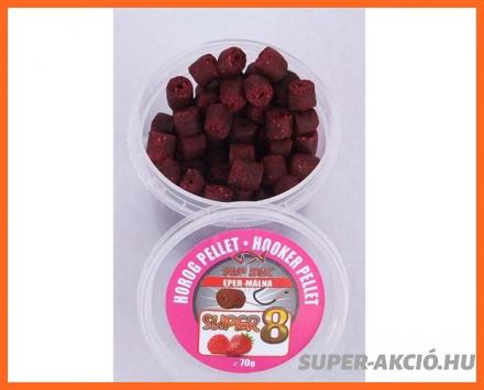 Top Mix Super 8 Epres Málnás  8mm 70gr Csalizó Horgász Pelletek