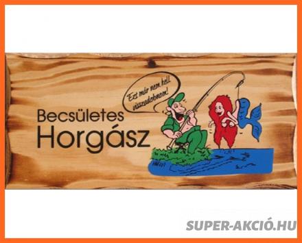 Vicces Fatábla Becsületes Horgász, Horgász Ajándékok