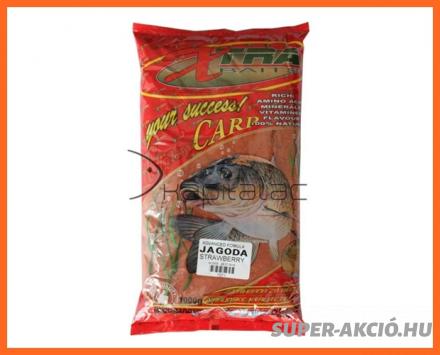 Xtra Baits Crazy Carp 1000gr Horgász Etetőanyag Epres