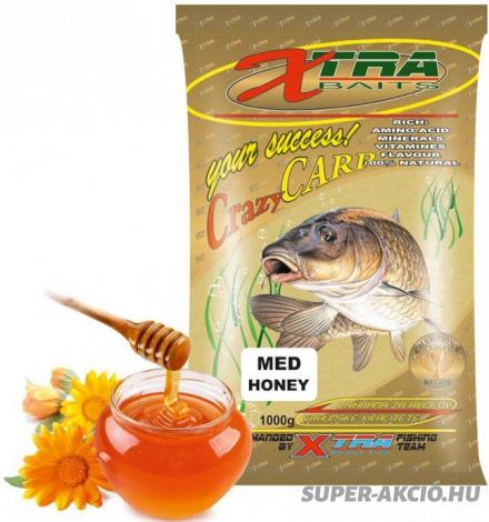 Xtra Baits Crazy Carp 1000gr Horgász Etetőanyag Mézes 2