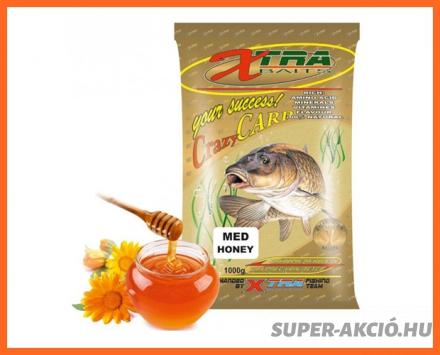 Xtra Baits Crazy Carp 1000gr Horgász Etetőanyag Mézes