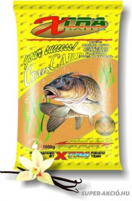 Xtra Baits Crazy Carp 1000gr Horgász Etetőanyag Vaníliás 2