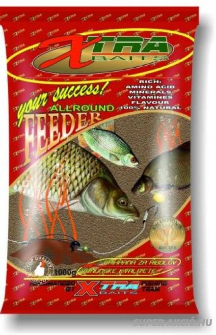 Xtra Baits Feeder Horgász Etetőanyag 1kg Epres Halas 2