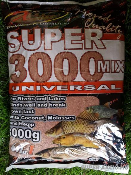 Xtra Baits Super Universal Horgász Etetőanyag 3000gr 2