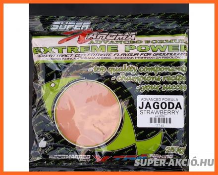 Xtra Baits Super X Por Alapú Horgász Aroma 250gr Epres