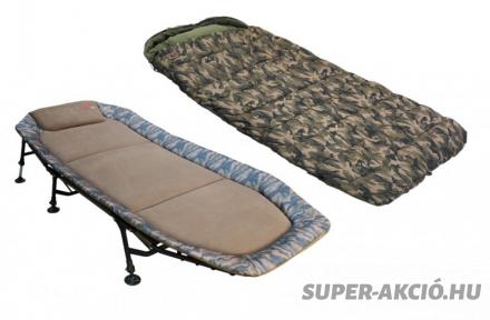 Z Fish Camo Set Horgász Ágy És Hálózsák Egyben 2