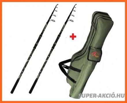 Zfish Kingstone Carp Tele Botok Ajándék Botzsákkal 2db/csomag