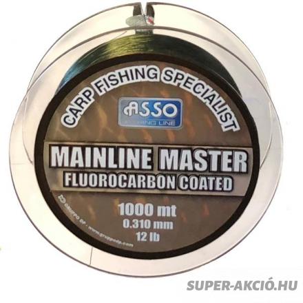 Asso Carp Mainline Master FCC 1000m 0,31mm Horgász Zsinór 2
