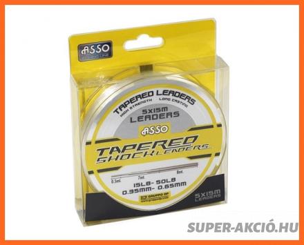 Asso Tapered Line Horgász Előkezsinór 0.23mm-0.57mm 5x15m