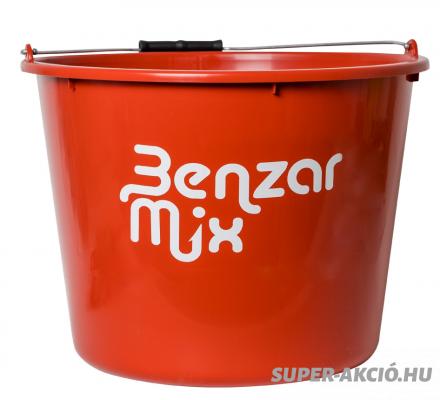 Benzár Mix 12 Literes Piros Színű Horgász Vödör