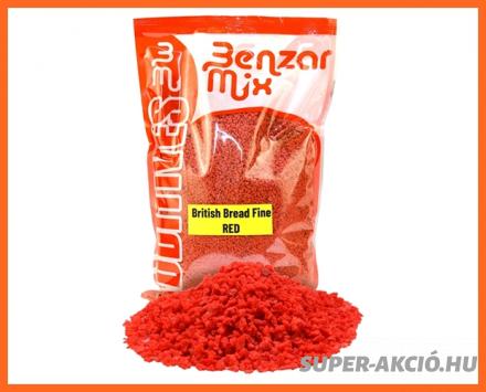 Benzár Mix Angolmorzsa Fine Piros Horgász Adalékanyag 600g