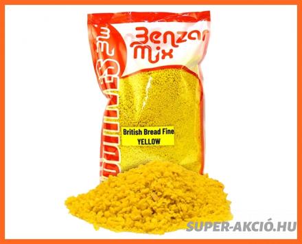 Benzár Mix Angolmorzsa Fine Sárga Horgász Adalékanyag 600g