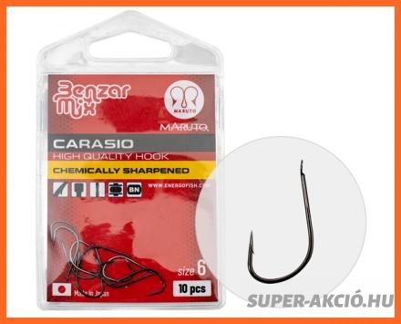 Benzár Mix Carasio Feeder Horog 8-as 10db/csomag
