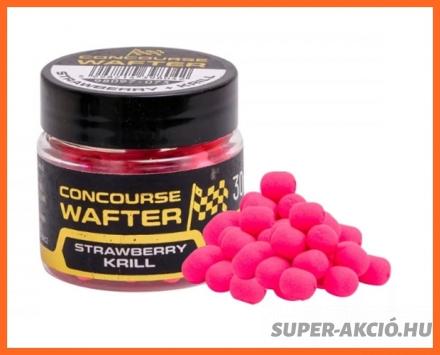 Benzár Mix Concourse Wafter Method Horgász Pellet Eper Krill 8-10mm 30ml