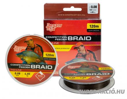 Benzár Mix Competition 0,10mm Fonott Feeder Zsinór 120m 2