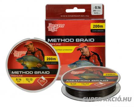 Benzár Mix Competition 0,18mm Fonott Feeder Zsinór 200m 2