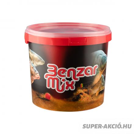 Benzár Mix Kör Alakú Horgász Vödör Tetővel 10 Literes 2