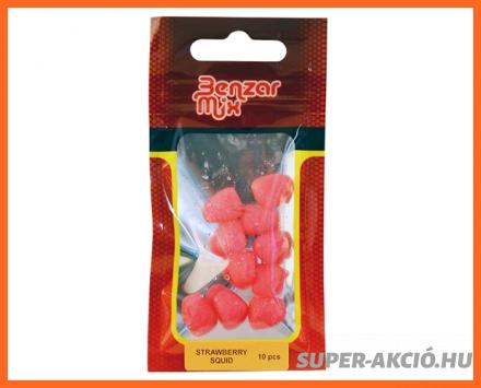 Benzár Mix Instant Gumikukorica Eper Tintahal 10db/csomag