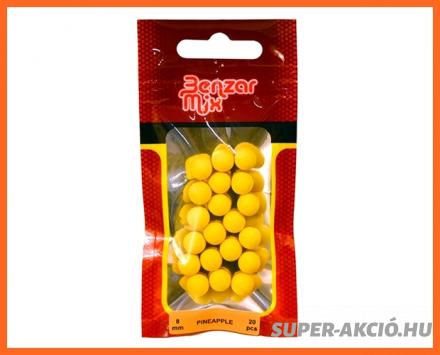 Benzár Mix Method Pop Up Horgász Bojli Ananász 8mm 20db/csomag