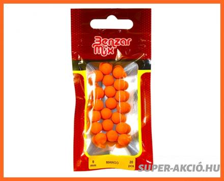 Benzár Mix Method Pop Up Horgász Bojli Mangó 8mm 20db/csomag
