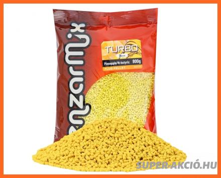 Benzár Mix Fluo Horgász Micro Pellet Ananász Vajsav 3mm 800g