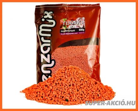 Benzár Mix Fluo Horgász Micro Pellet Eper Tintahal 1.5mm 800g