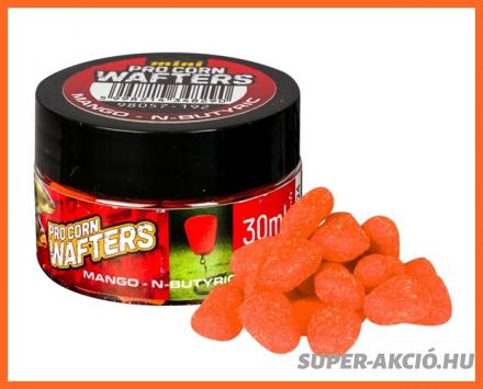 Benzár Mix Pro Corn Wafters Method Horgász Pellet Mangó Vajsav 6mm 30ml