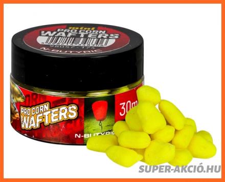 Benzár Mix Pro Corn Wafters Method Horgász Pellet Vajsav 6mm 30ml