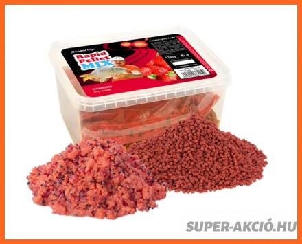 Benzár Mix Rapid Horgász Pellet Mix 1200gr Epres