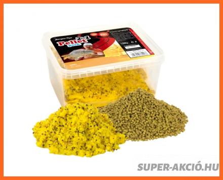 Benzár Mix Rapid Horgász Pellet Mix 1200gr Vajsavas