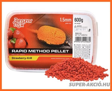 Benzár Mix Rapid Method Pellet Eper Krill 1.5mm 600g